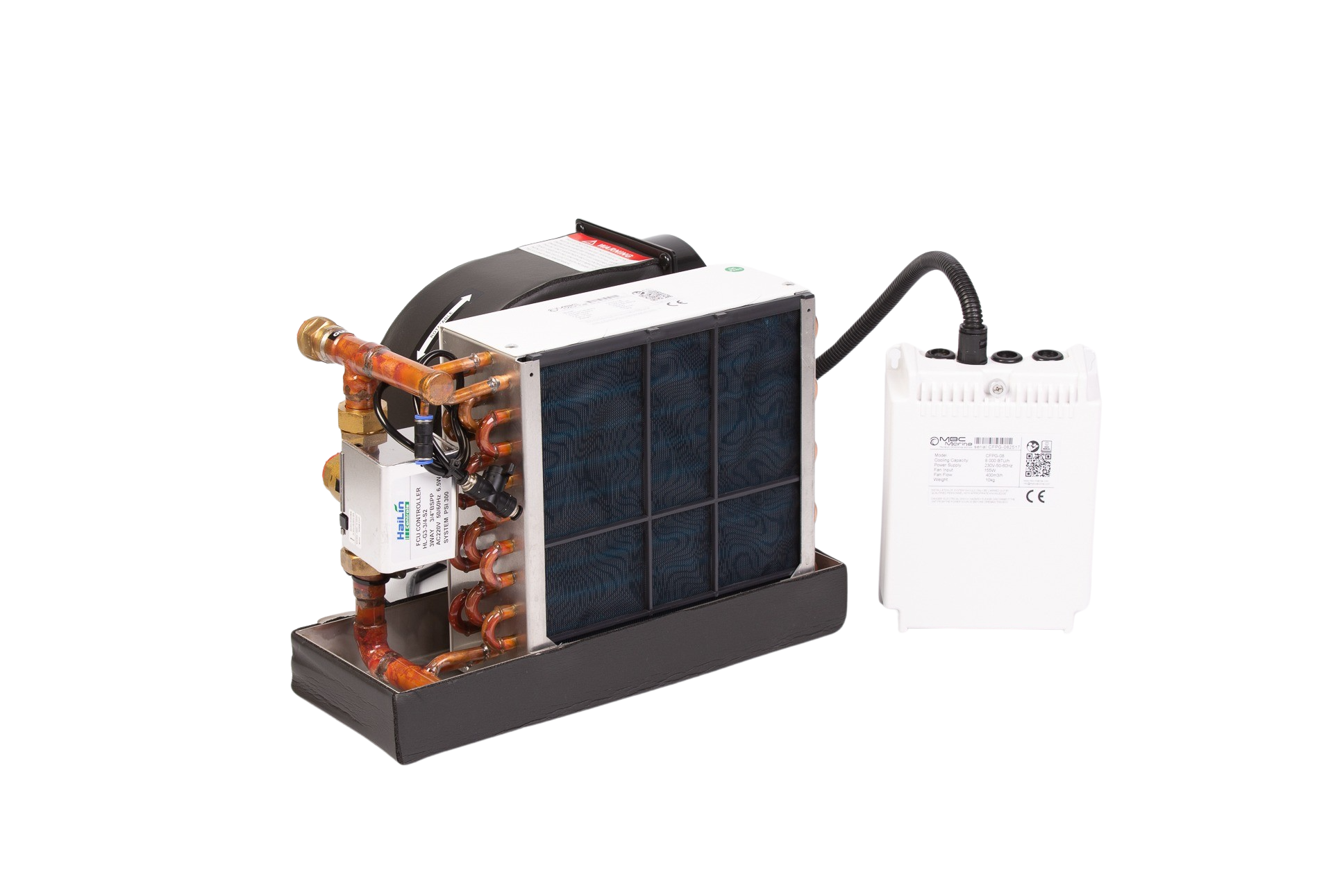 CFPG08 – Vertikales Gebläsekonvektorsystem für Kältemaschinenanlagen cfpg08 fan coil unit for chiller systems