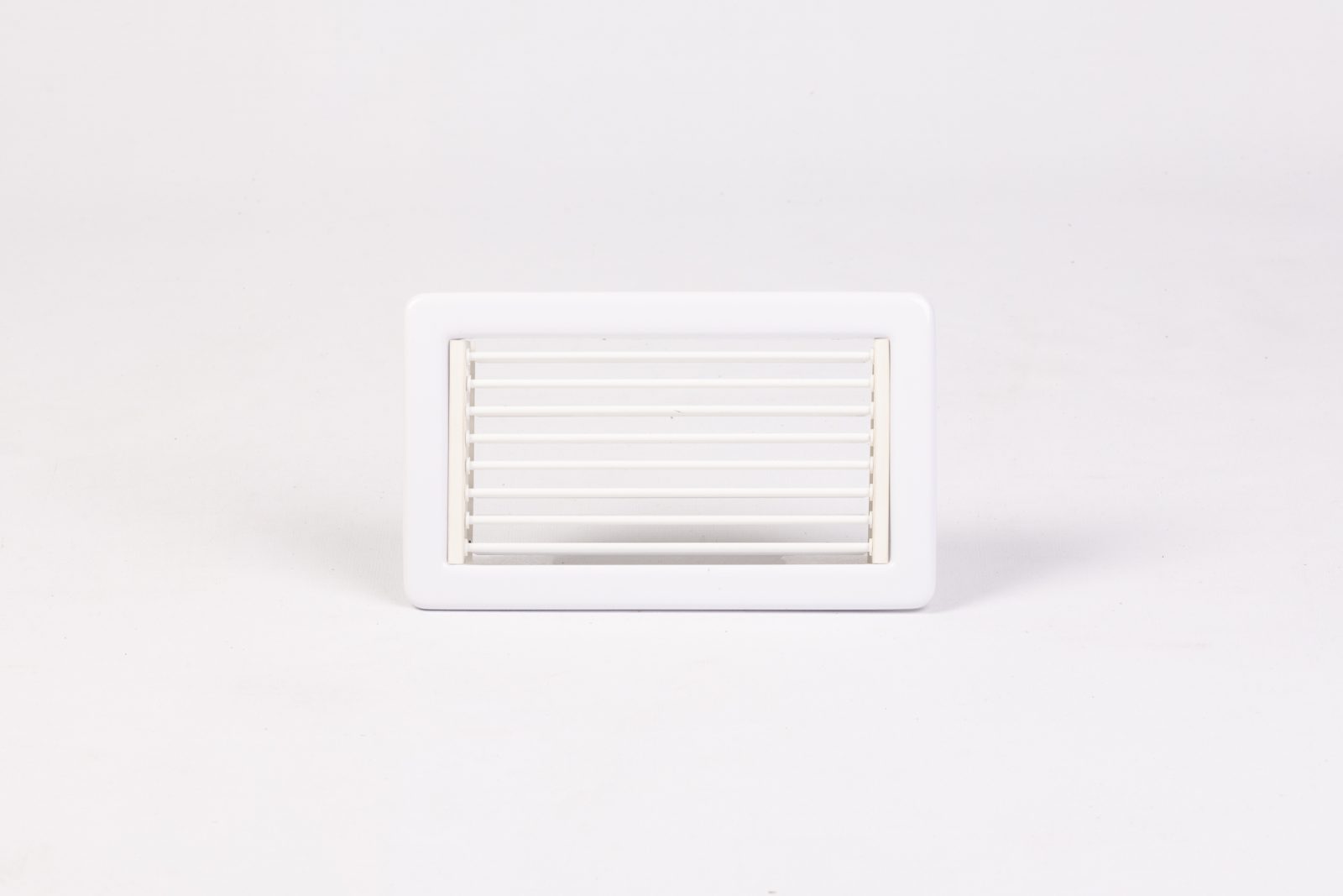 WEISSER KUNSTSTOFF-ZULUFTGITTER white plastic supply air grill